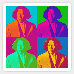 Fran Lebowitz Pop Art Andy Warhol Sticker